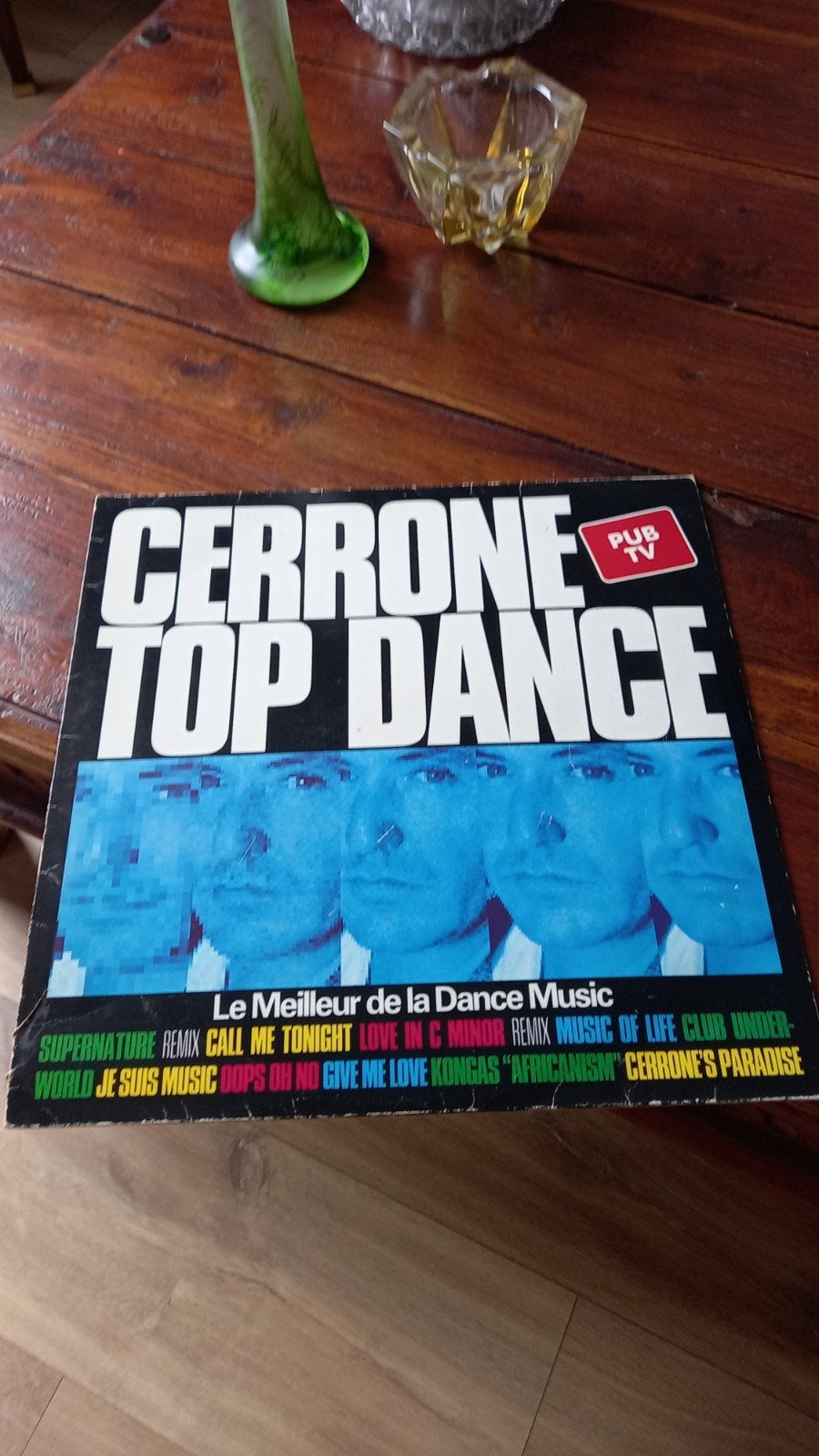 vinyl 33t cerrone "top dance", Ophalen