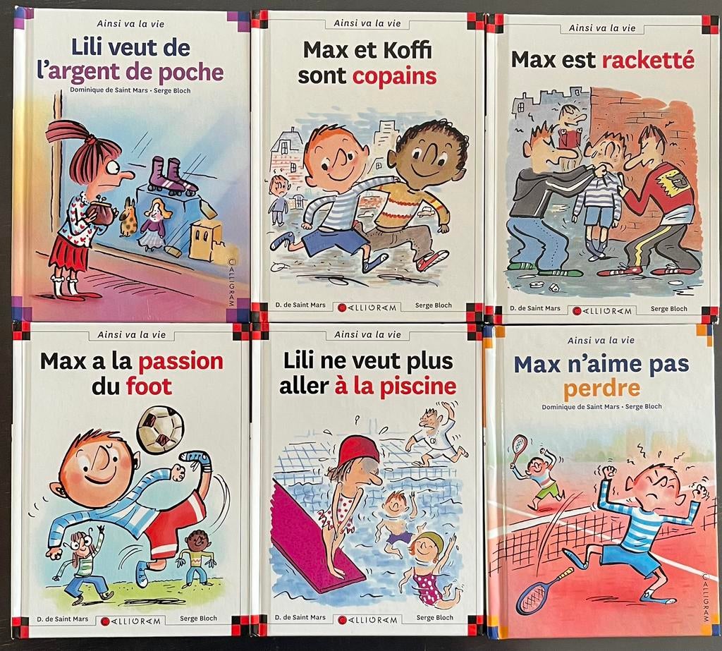 6x max et lili, Livres, Enlèvement, Comme neuf