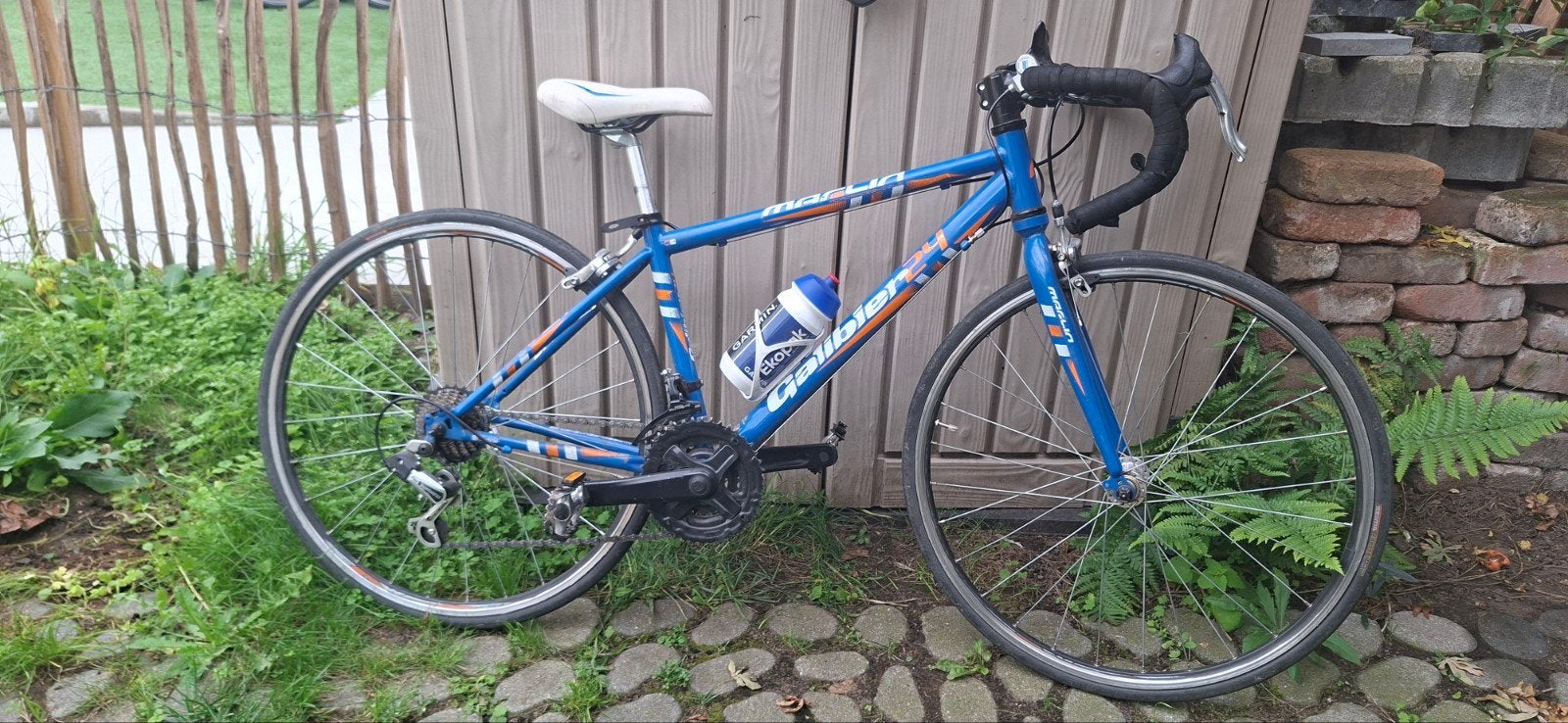 Kinder racefiets 24 inch, Ophalen, Gebruikt, Velgrem, 20 inch of meer