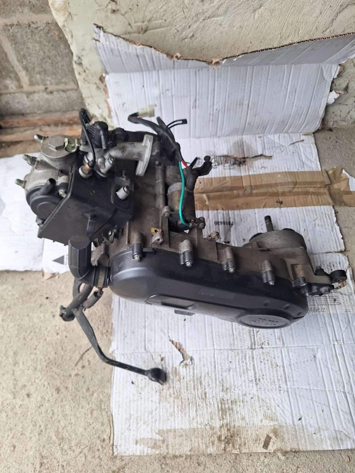 motorblok 50cc scooter 4takt 2takt alles beschikbaar, Enlèvement ou Envoi