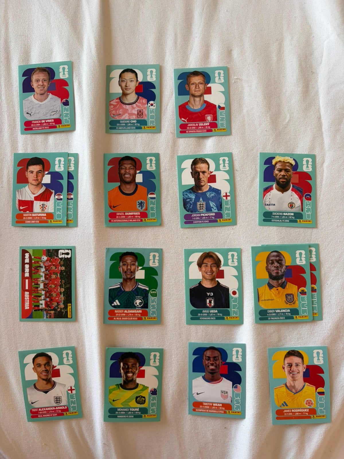 panini stickers world cup, Verzenden, Nieuw