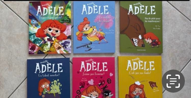 Lot de 12 livres Adèle Mortelle en parfait etat, Enlèvement ou Envoi, Comme neuf