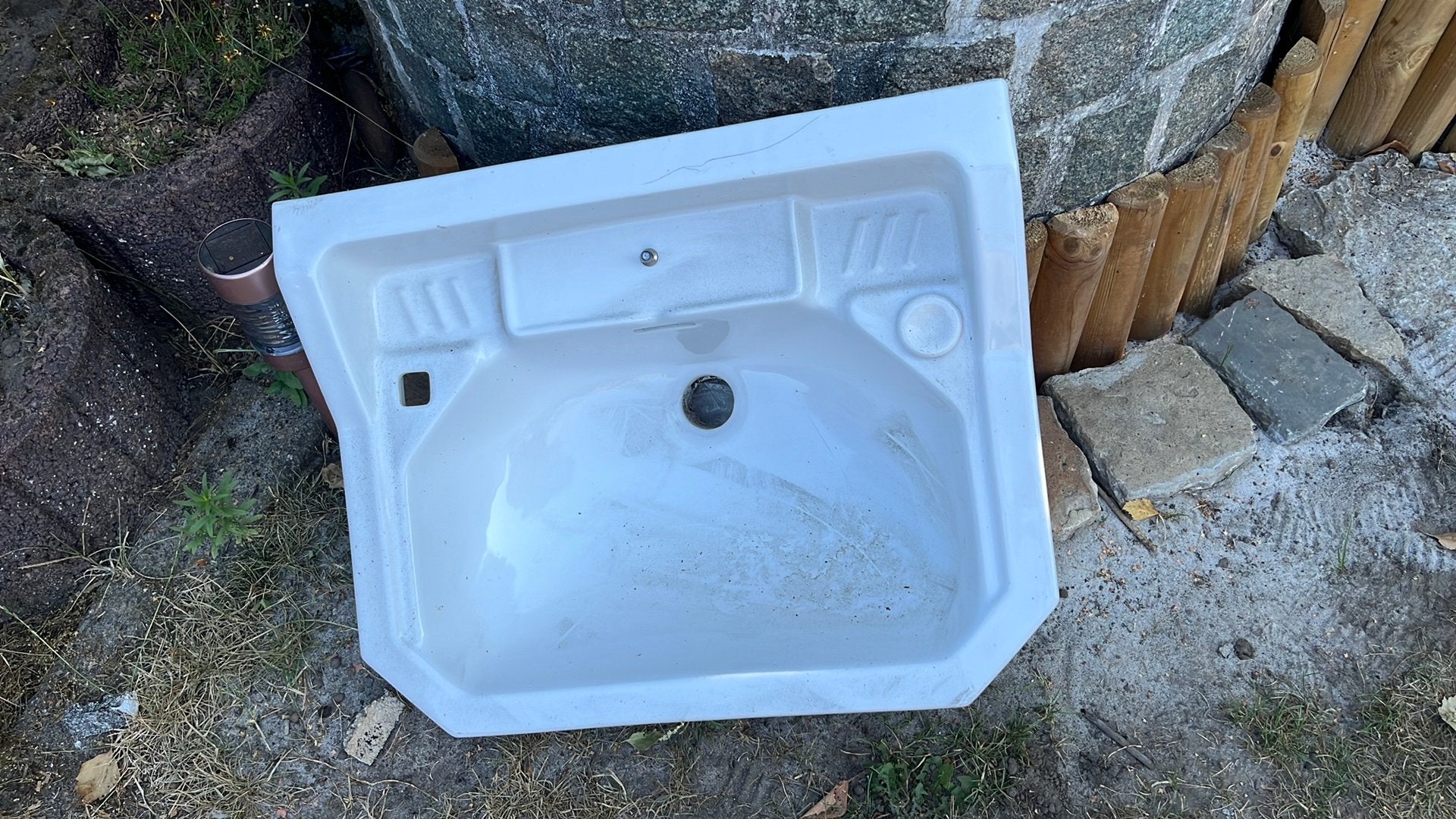 Lavabo, Ophalen, Gebruikt