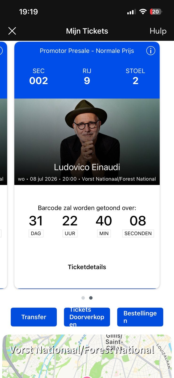 Ludovico Einaudi Foret 08/07/26