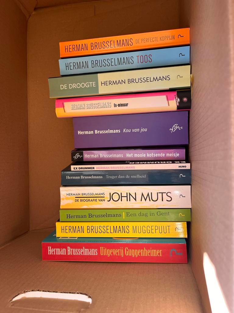 Boeken Herman Brusselmans, Boeken, Ophalen, Zo goed als nieuw