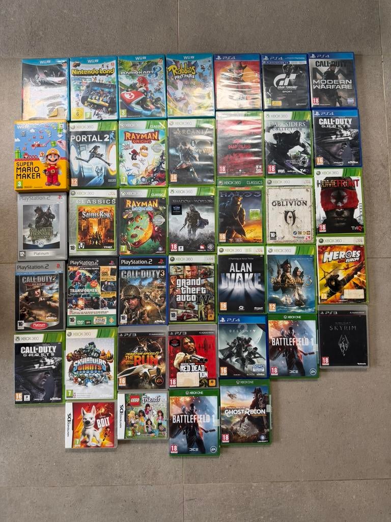 Jeux : Xbox One, Xbox360, PS2, PS3, PS4,..., Enlèvement ou Envoi, À partir de 12 ans, Aventure et Action, Utilisé