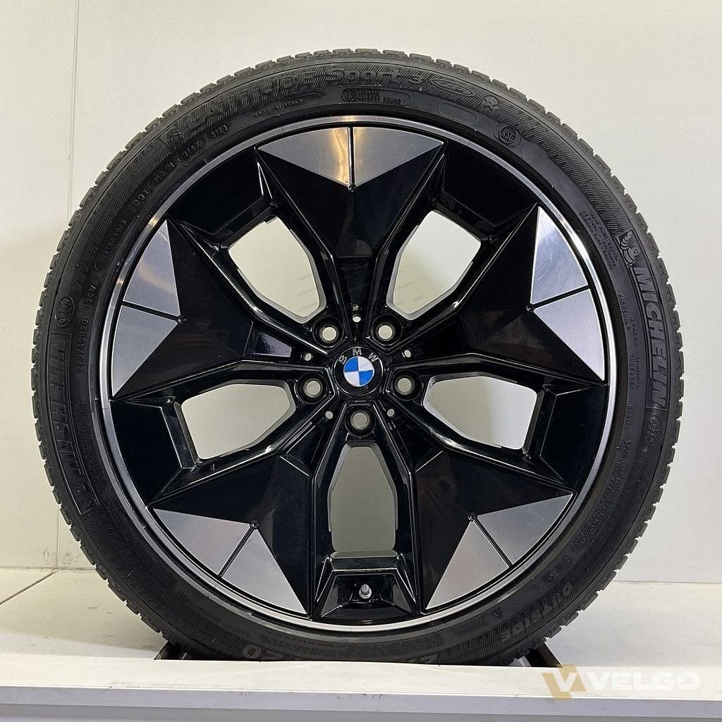 BMW IX3 X3 G08 BREEDSET VELGEN + ZOMERBANDEN 20 INCH ORIG. 8, Pneus et Jantes, 245 mm, Véhicule de tourisme, Pneus été