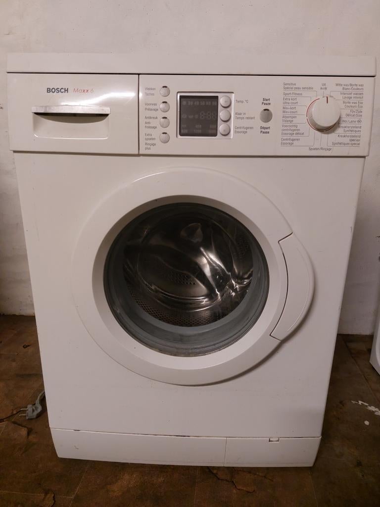 Wasmachine, Elektronische apparatuur, Ophalen