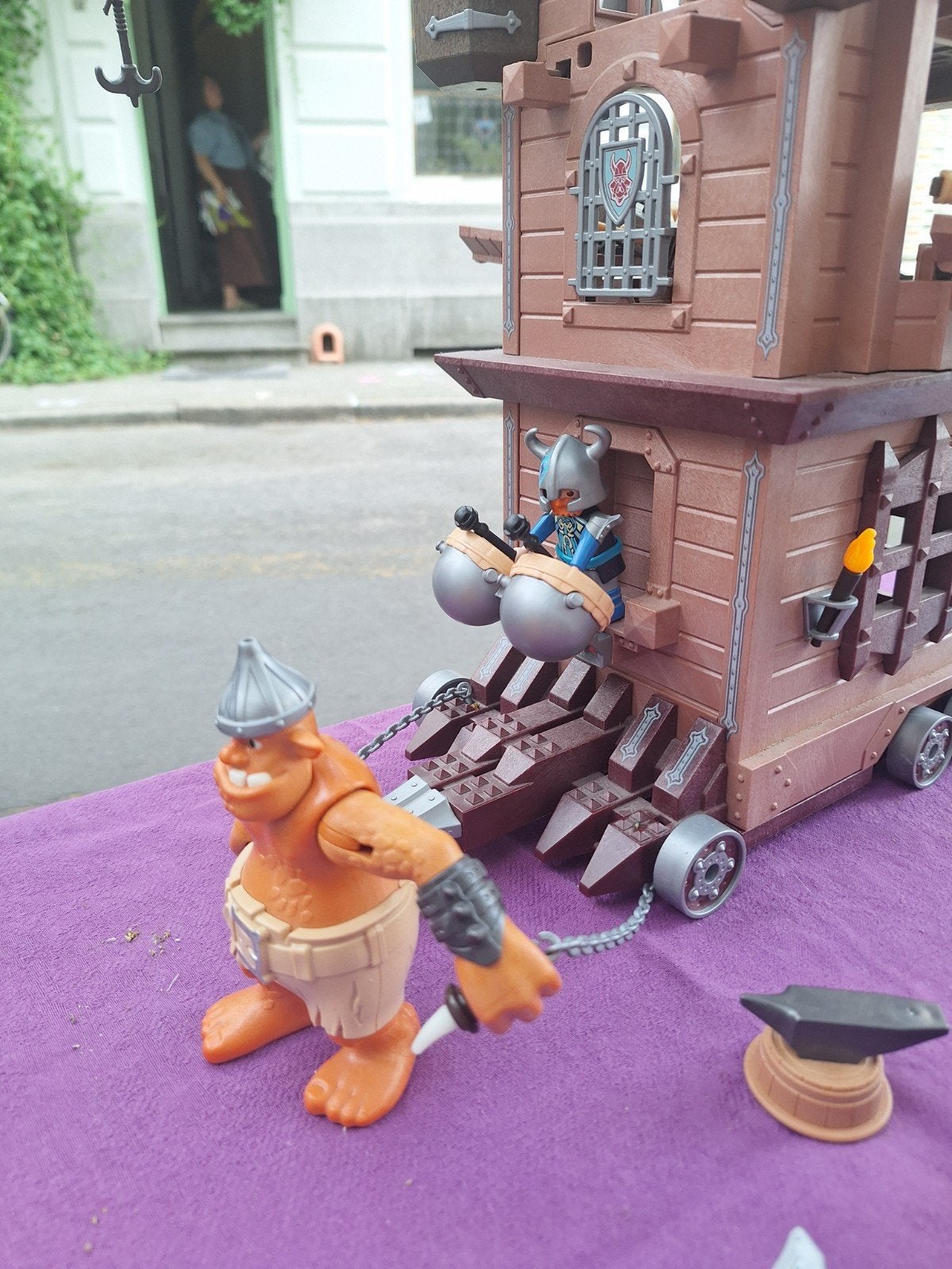 Troll & aanvalstoren, Playmobil Knights, Ophalen, Gebruikt