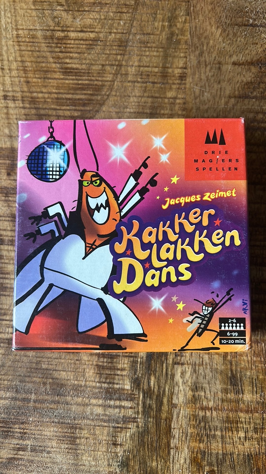 Gezelschapspel Kakkerlakkendans, Ophalen of Verzenden, Zo goed als nieuw