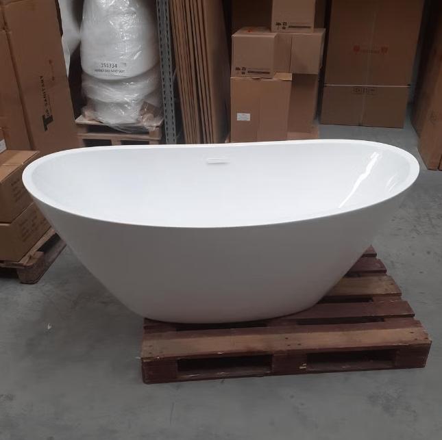 OP=OP Vrijstaand Ligbad – Nieuw Design Bad 150 cm Nr331, Verzenden, Nieuw, Wit