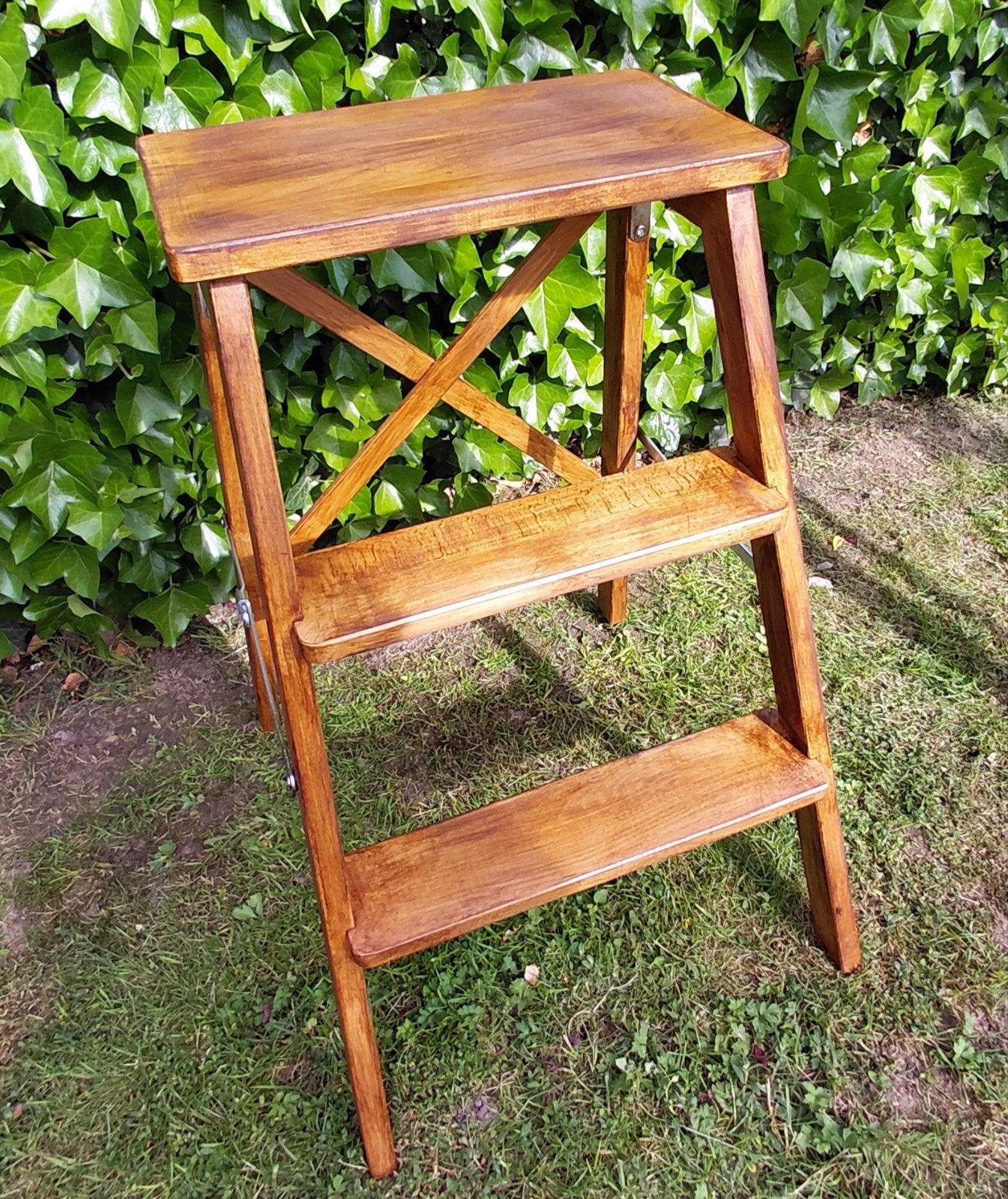 IKEA BEKVÄM houten opstapkruk/trapladder — 63 cm, Huis en Inrichting
