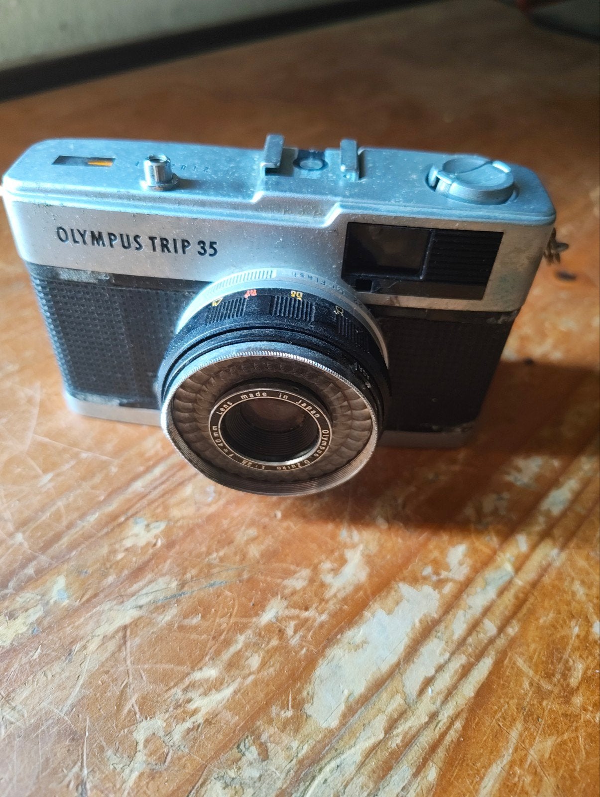 Vintage foto toestel, Ophalen