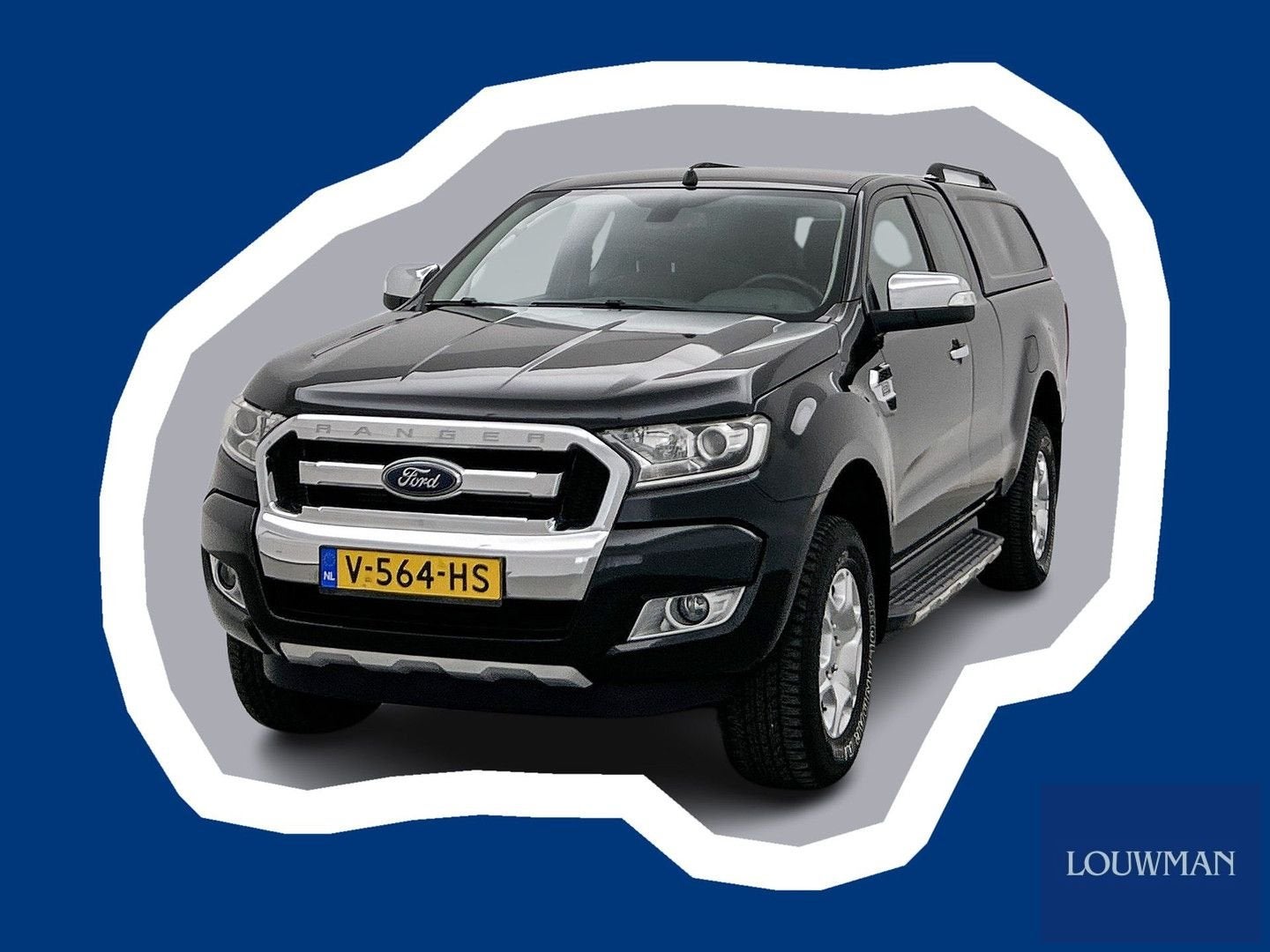 Ford Ranger 2.2 TDCi Limited Supercab 4x4 Automaat Leder Tre, Autos, Electronic Stability Program (ESP), Achat, 207 g/km, Entreprise