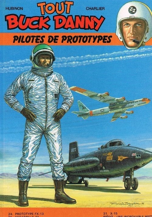Tout Buck Danny 8 Pilotes de prototypes 1990 Hubinon, Une BD, Enlèvement ou Envoi, Utilisé