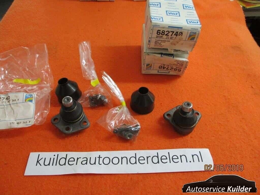 2 Fuseekogels Porsche 924 944 VW Golf 1 Scirocco Nieuw PM, Auto-onderdelen, Porsche, -, -, Nieuw