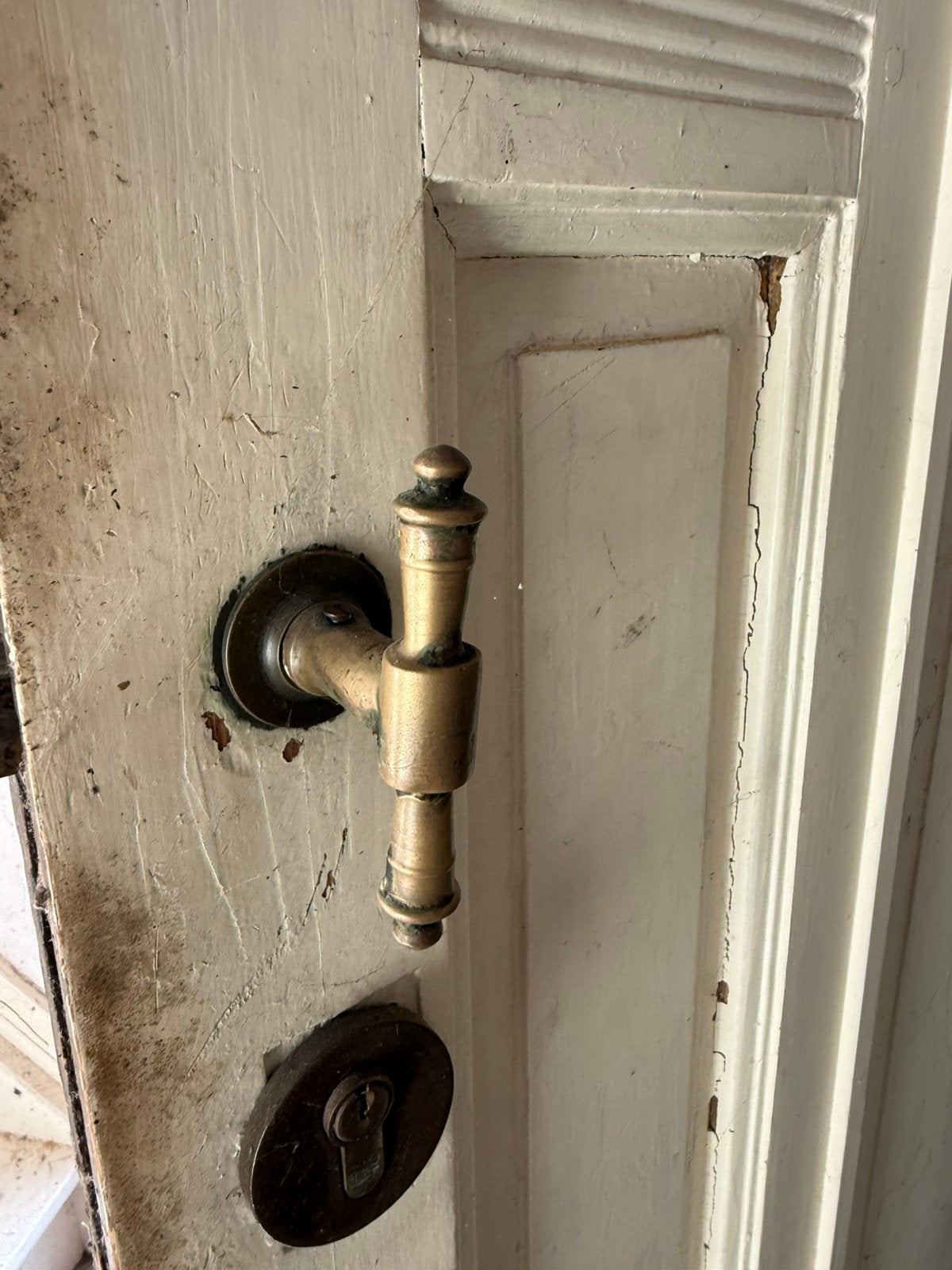 Vieilles portes en bois avec poignées d'origine, Bricolage & Construction, Enlèvement, Utilisé, Bois, Porte intérieure