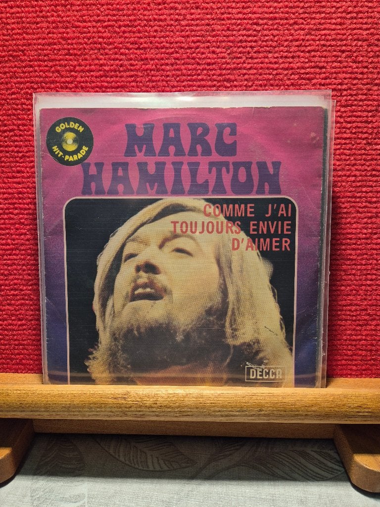 marc hamilton, Cd's en Dvd's, Vinyl Singles, Gebruikt, 7 inch, Ophalen of Verzenden, Pop