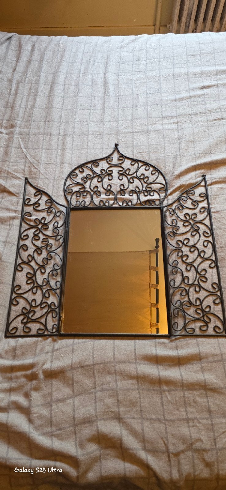 Miroir décoration marocain, Moins de 100 cm, Comme neuf, Enlèvement, Rectangulaire