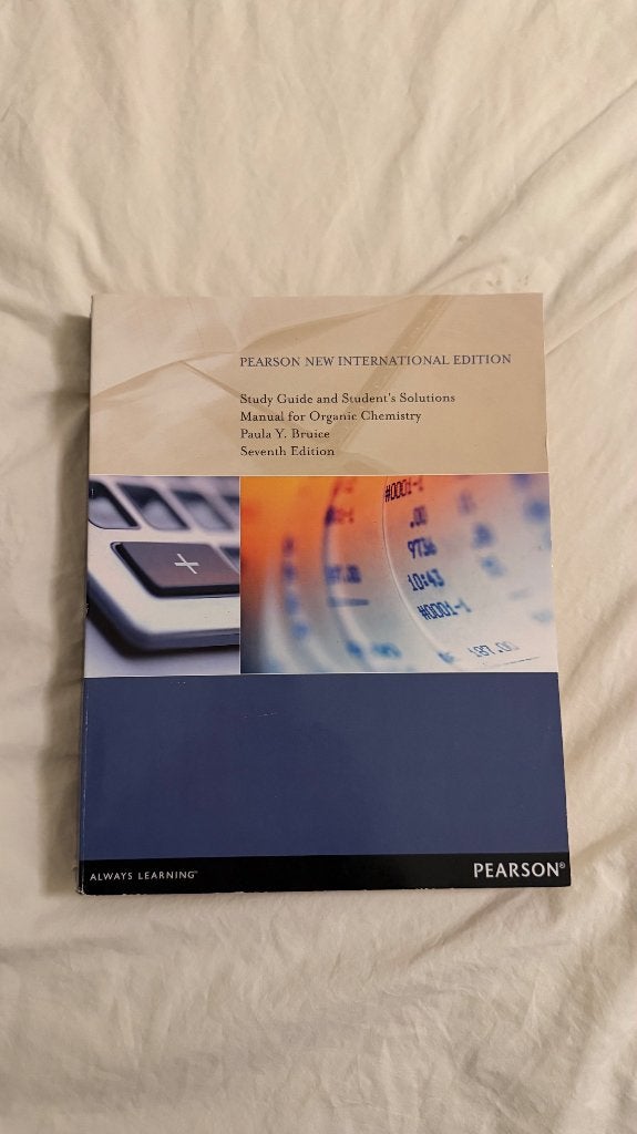 Manual for organic chemistry, Enlèvement ou Envoi, Neuf, Enseignement supérieur, Pearson