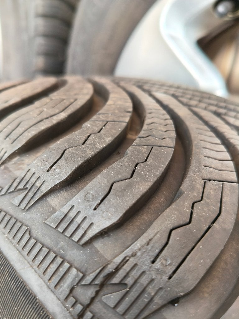 Winterbanden met alu-velg ,  Michelin Alpin 5  ,  205/60/R16, Ophalen, Gebruikt, 16 inch, Banden en Velgen