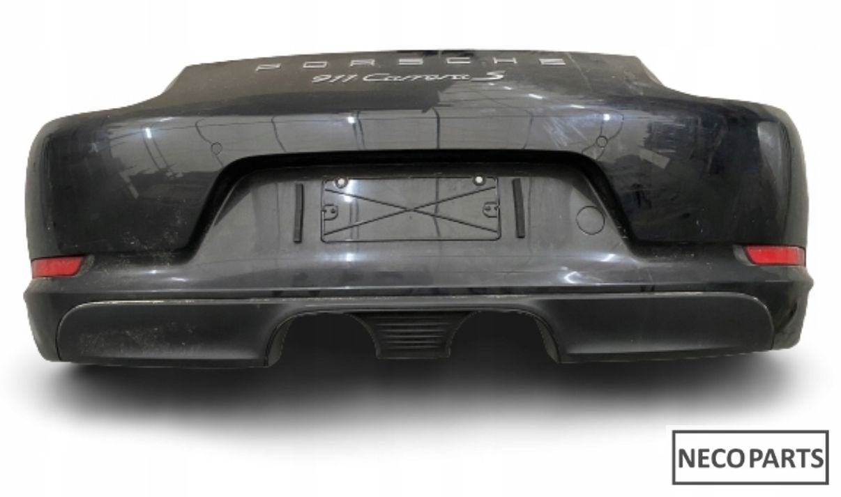 PORSCHE 991 CARRERA S ACHTERBUMPER COMPLEET ALLES LEVERBAAR!, Arrière, -, Porsche, Haillon arrière