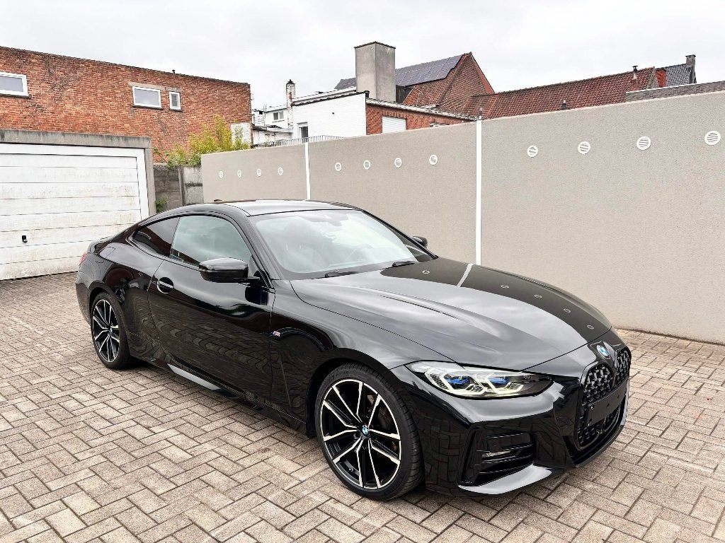BMW 420iAS Coupé 2020 avec ensemble sport, Autos, Achat, Entretenue par le concessionnaire, Noir, 2 portes