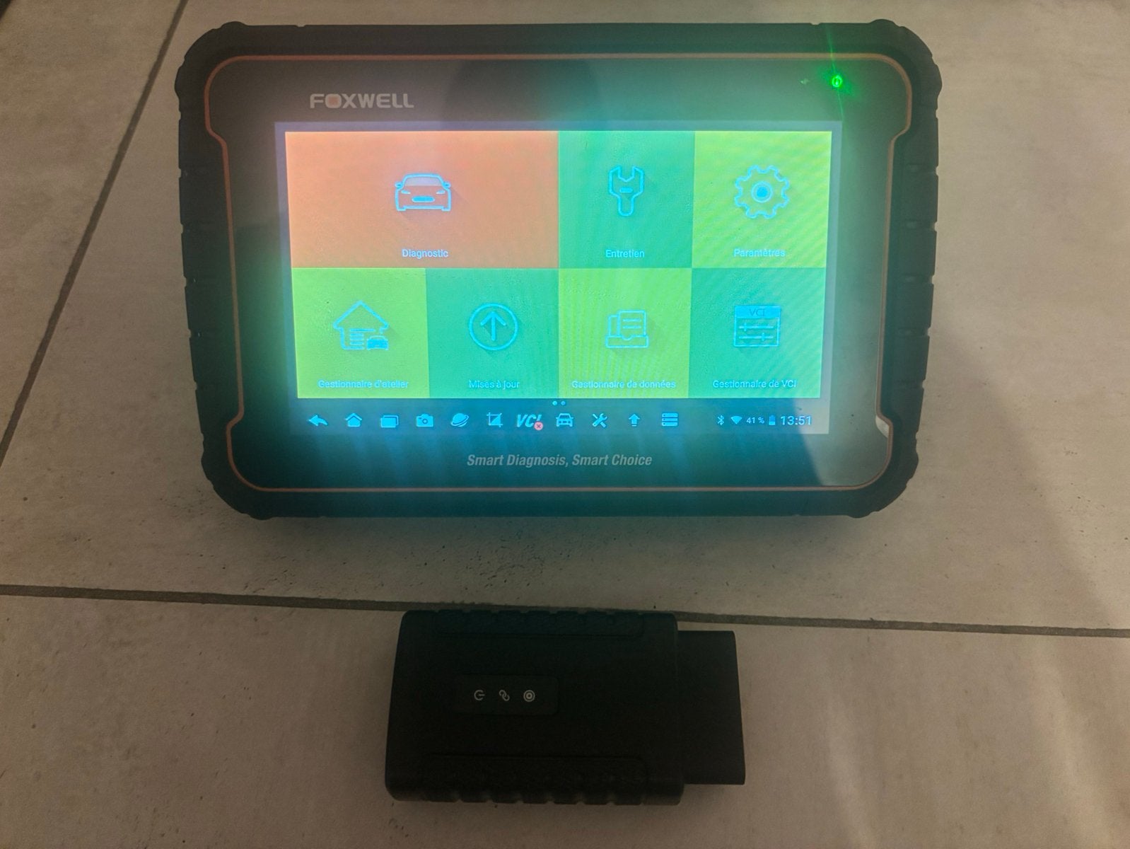 Diagnostic foxwell gt60 avec housse de protection, Enlèvement, Comme neuf