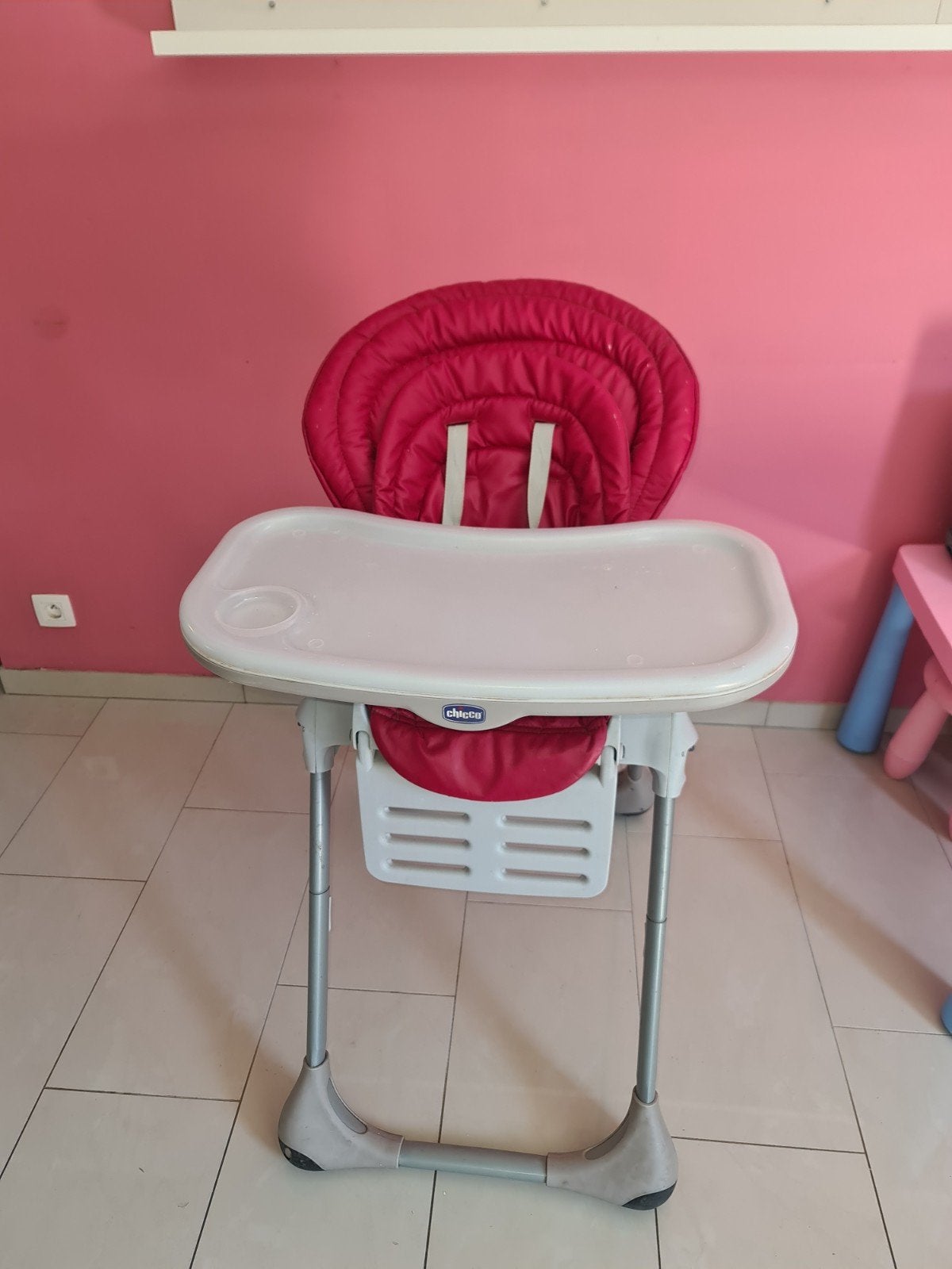 Chaise Chicco nouvelle housse en style cuir., Kinderen en Baby's, Kinderstoelen, Ophalen
