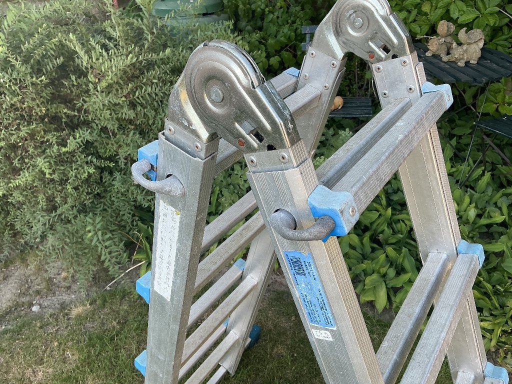 Multifunctionele ladder. 4 x 4 treden, Ophalen, Ladder