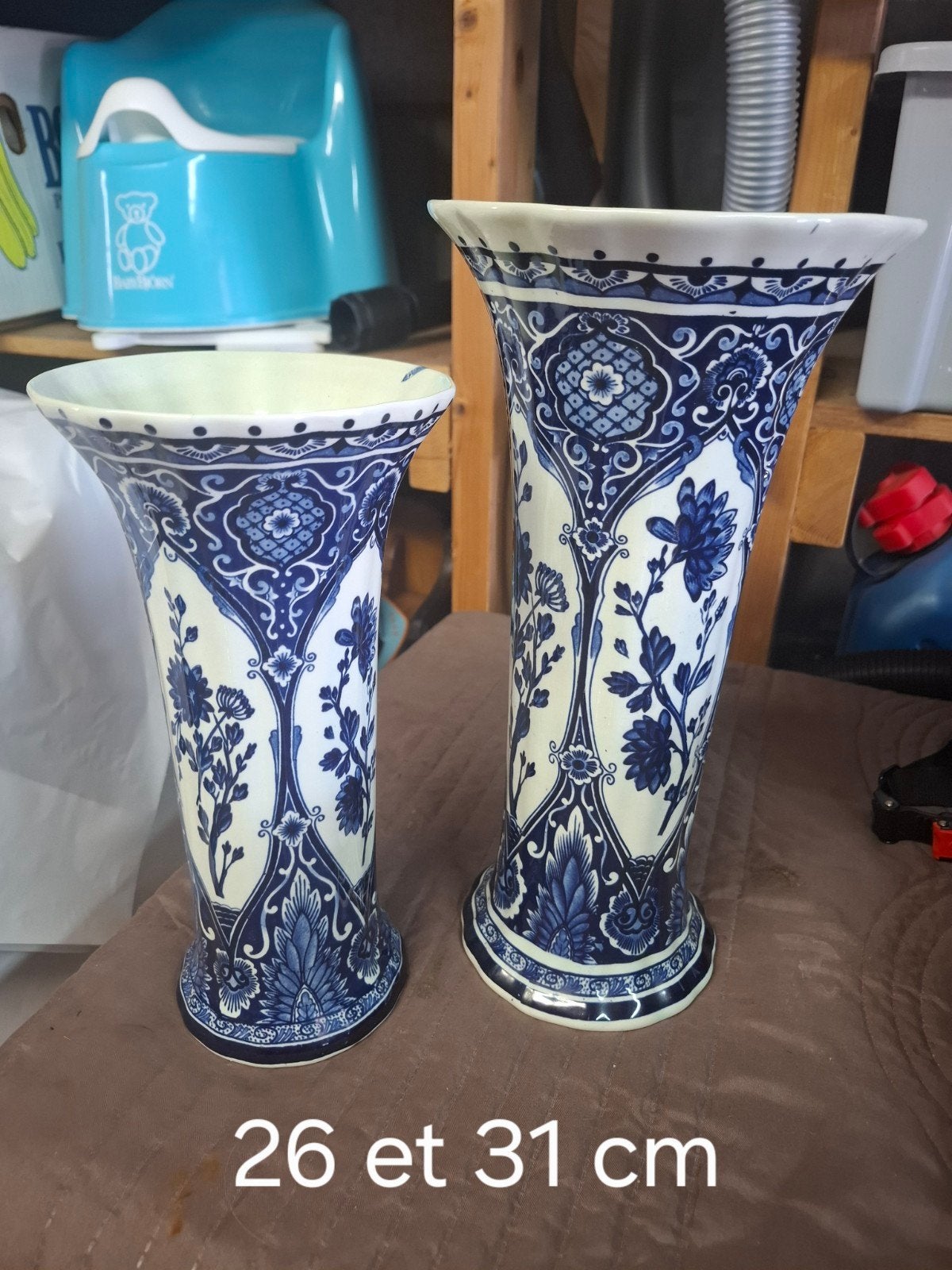 Vases en delf bosch, Antiquités & Art, Enlèvement