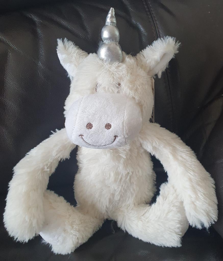 Leuke nieuwe knuffel: eenhoorn van Veritas, Enfants & Bébés, Jouets | Peluches, Neuf, Avec étiquette, Enlèvement ou Envoi, Blanc