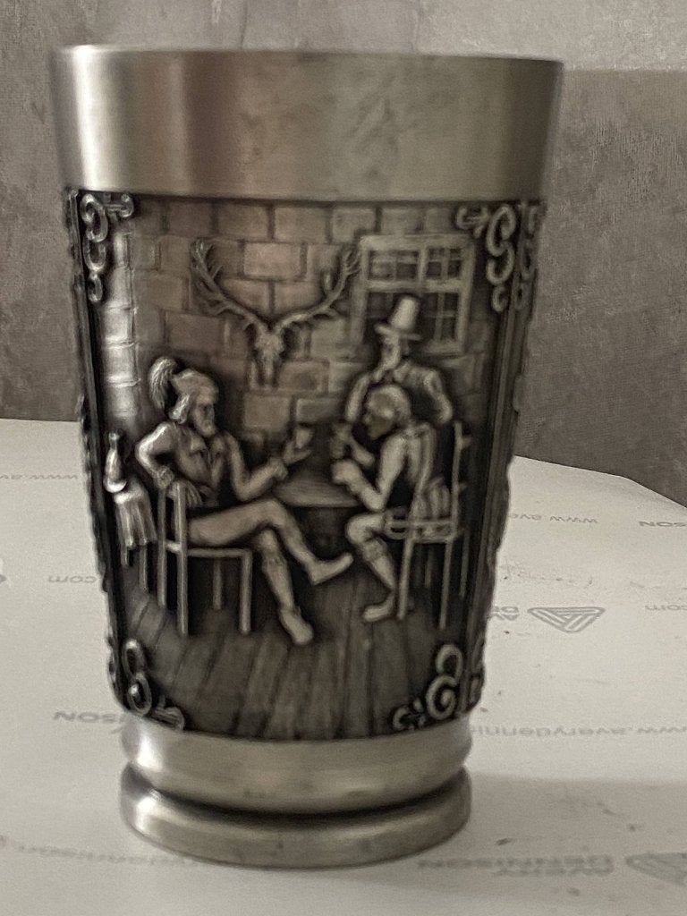 chope vintage en étain, Antiquités & Art, Antiquités | Étain, Enlèvement