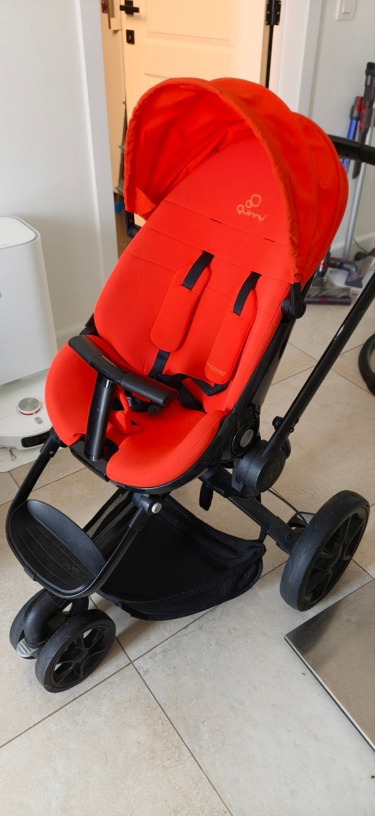 Quinny buggy, Ophalen, Quinny