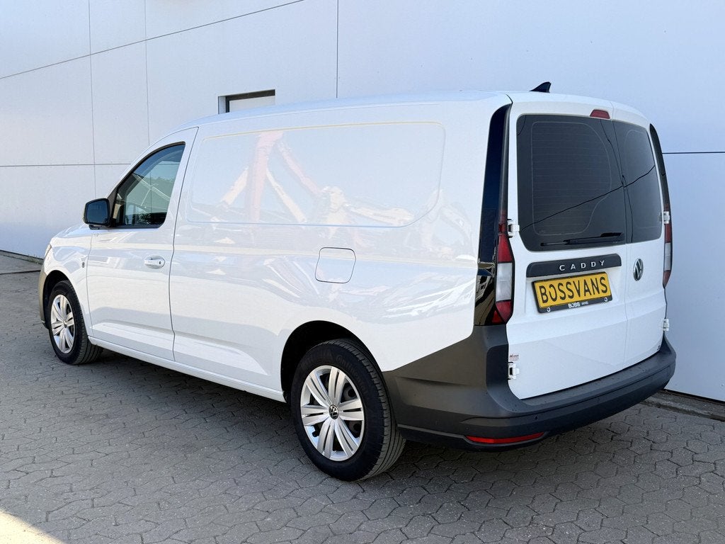 Volkswagen Caddy Cargo Maxi 2.0 TDI 122PK Automaat L2 Cruise, Achat, Entreprise, 2 places, Noir
