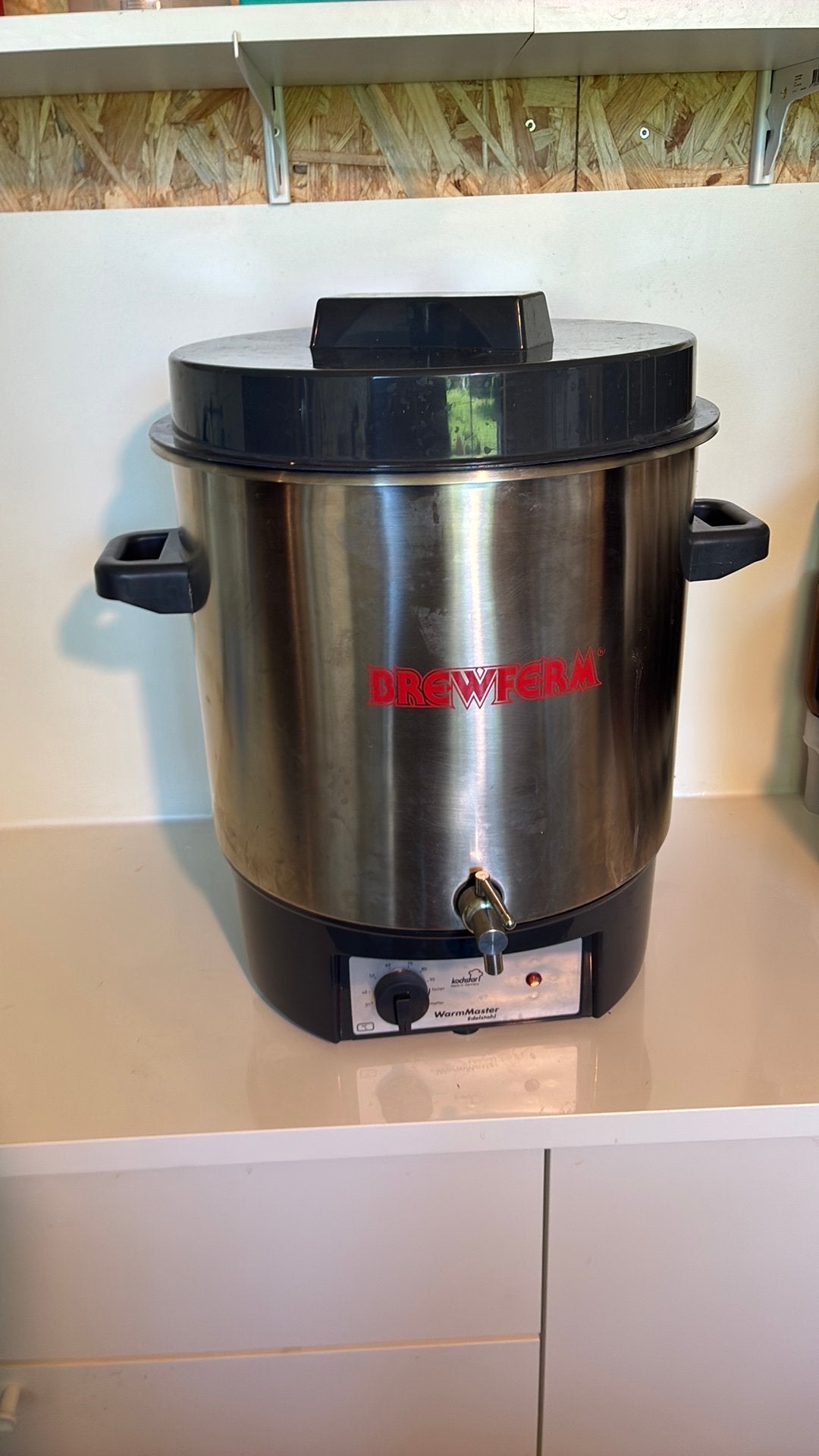 Sterilisateur conserve - cuve de brassage, Enlèvement ou Envoi, Comme neuf