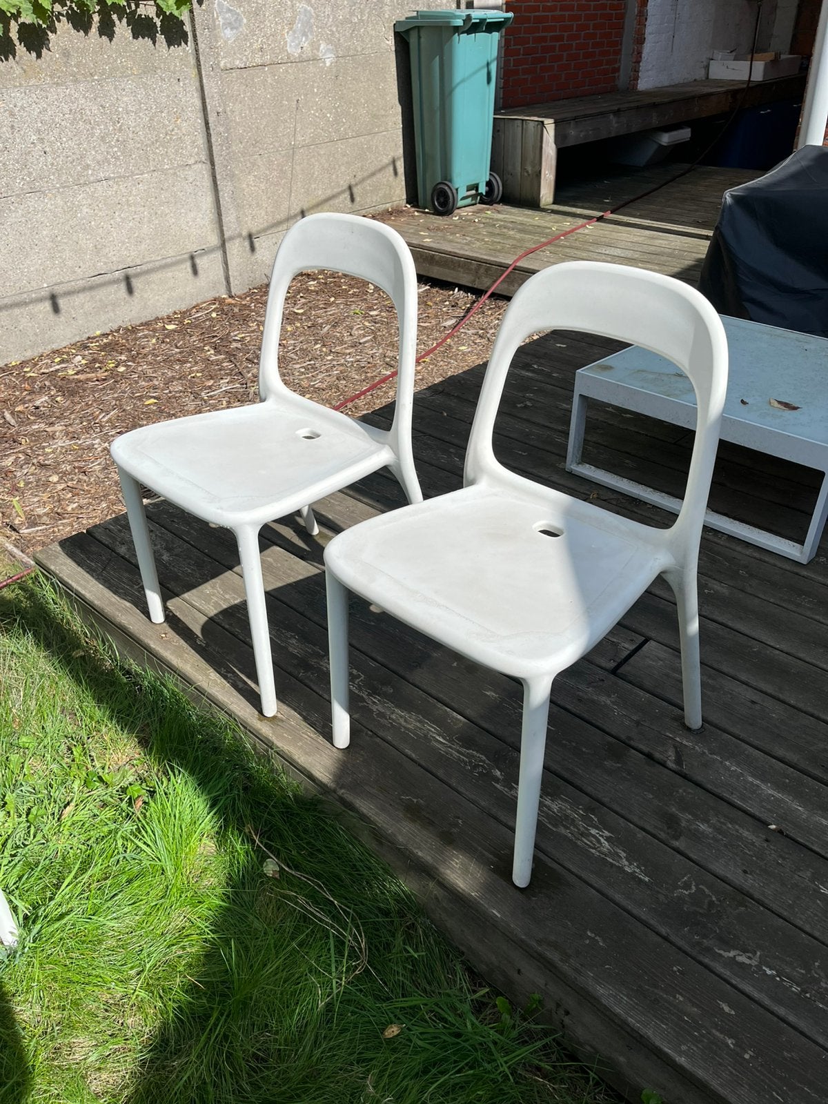4 tuinstoelen, Enlèvement, Synthétique