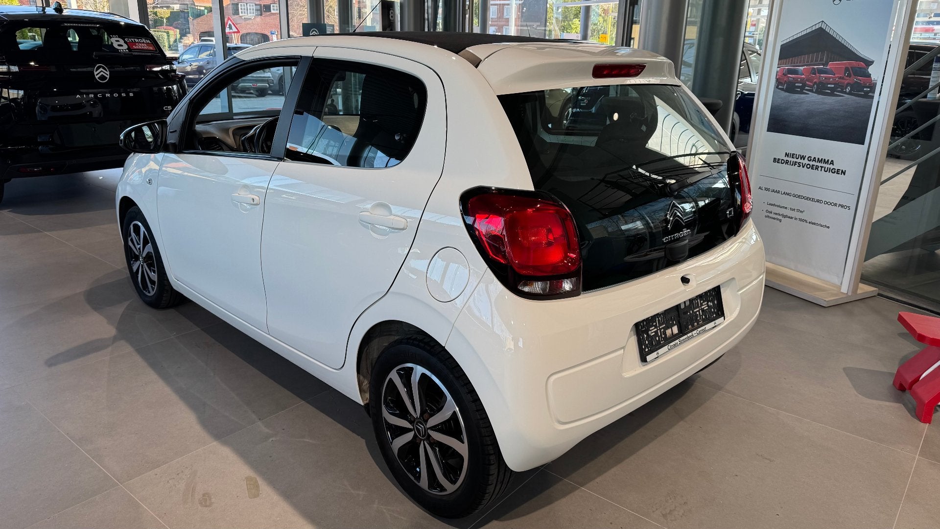 Citroën C1 Airscape 1.0 VTi S&S Shine, Autos, Citroën, Capteur de stationnement, Achat, Euro 6, Entreprise