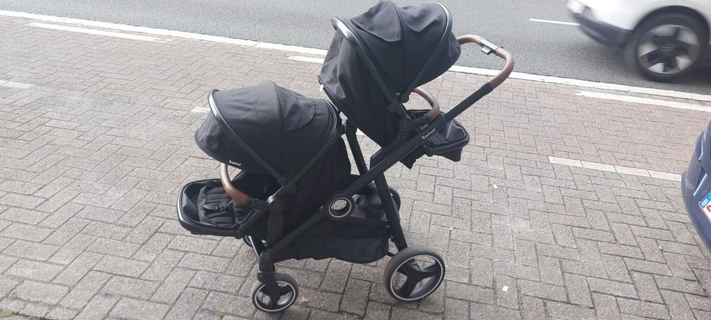 Dubbele Kinderwagen (BANNINI), Kinderen en Baby's, Buggy's, Ophalen, Zo goed als nieuw, Overige merken, Duomodel