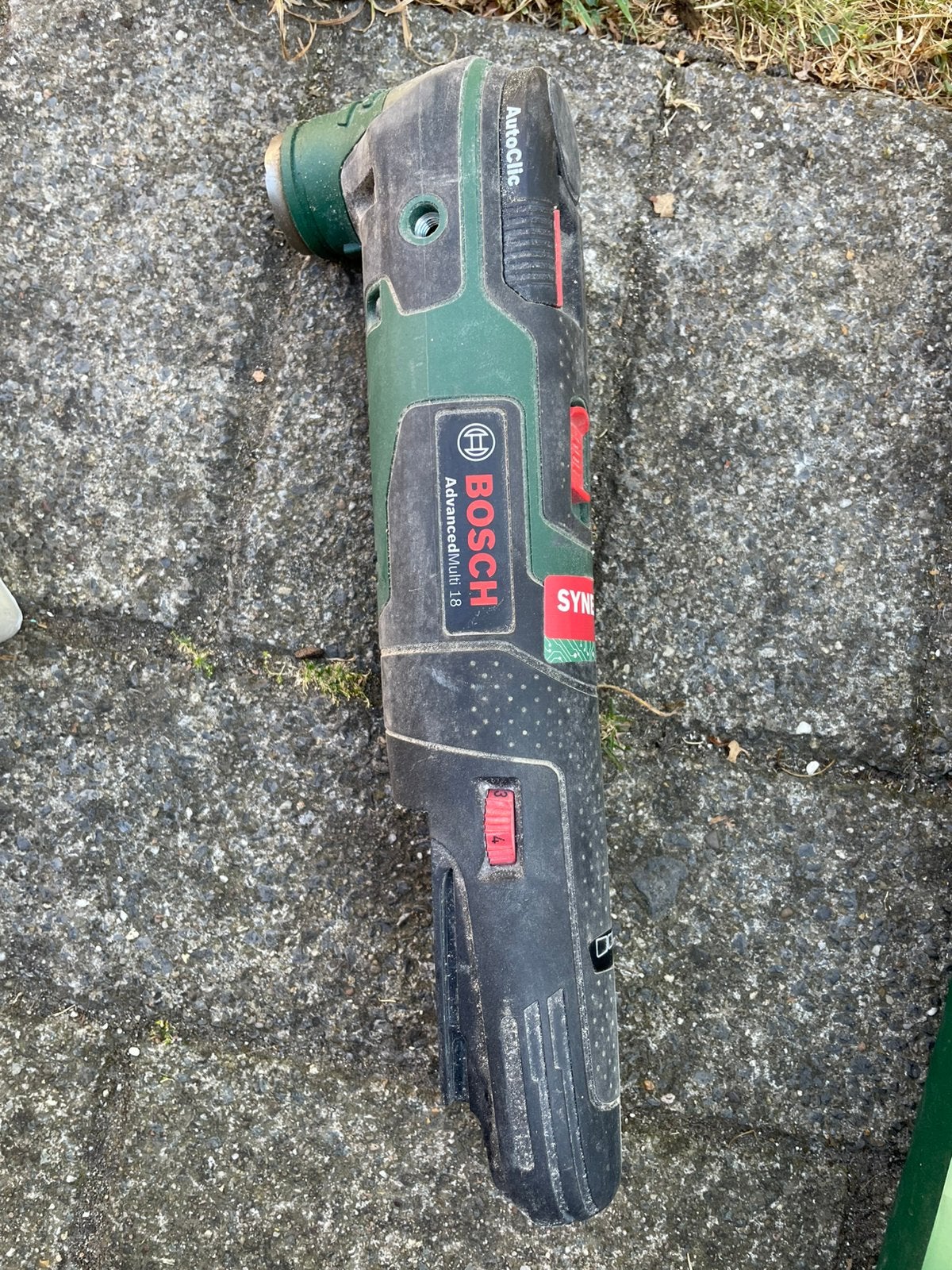 Multitool bosch accu, Enlèvement, Utilisé