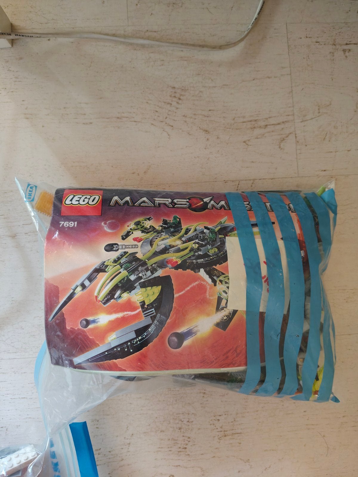 Lego Mars Mission  7691, Ophalen, Lego