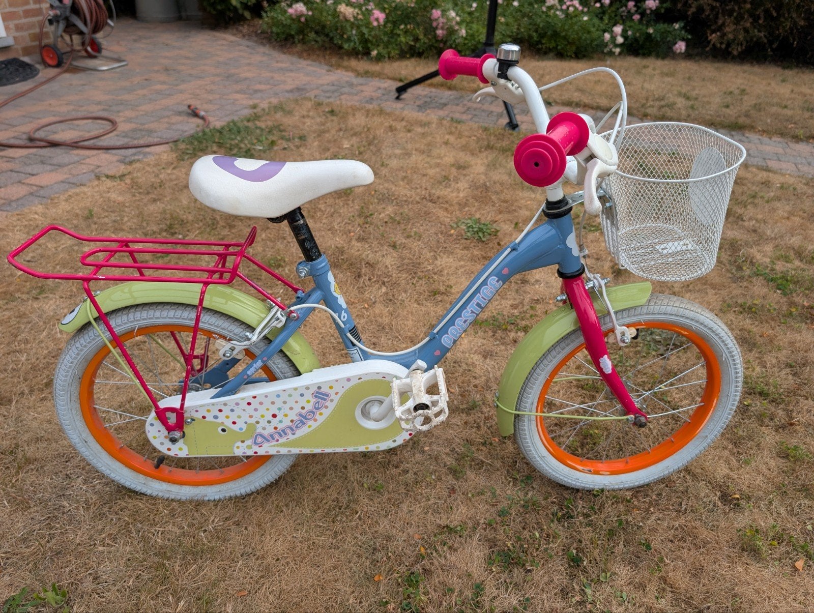 kinderfiets 16', Ophalen, Gebruikt, Velgrem, 16 inch