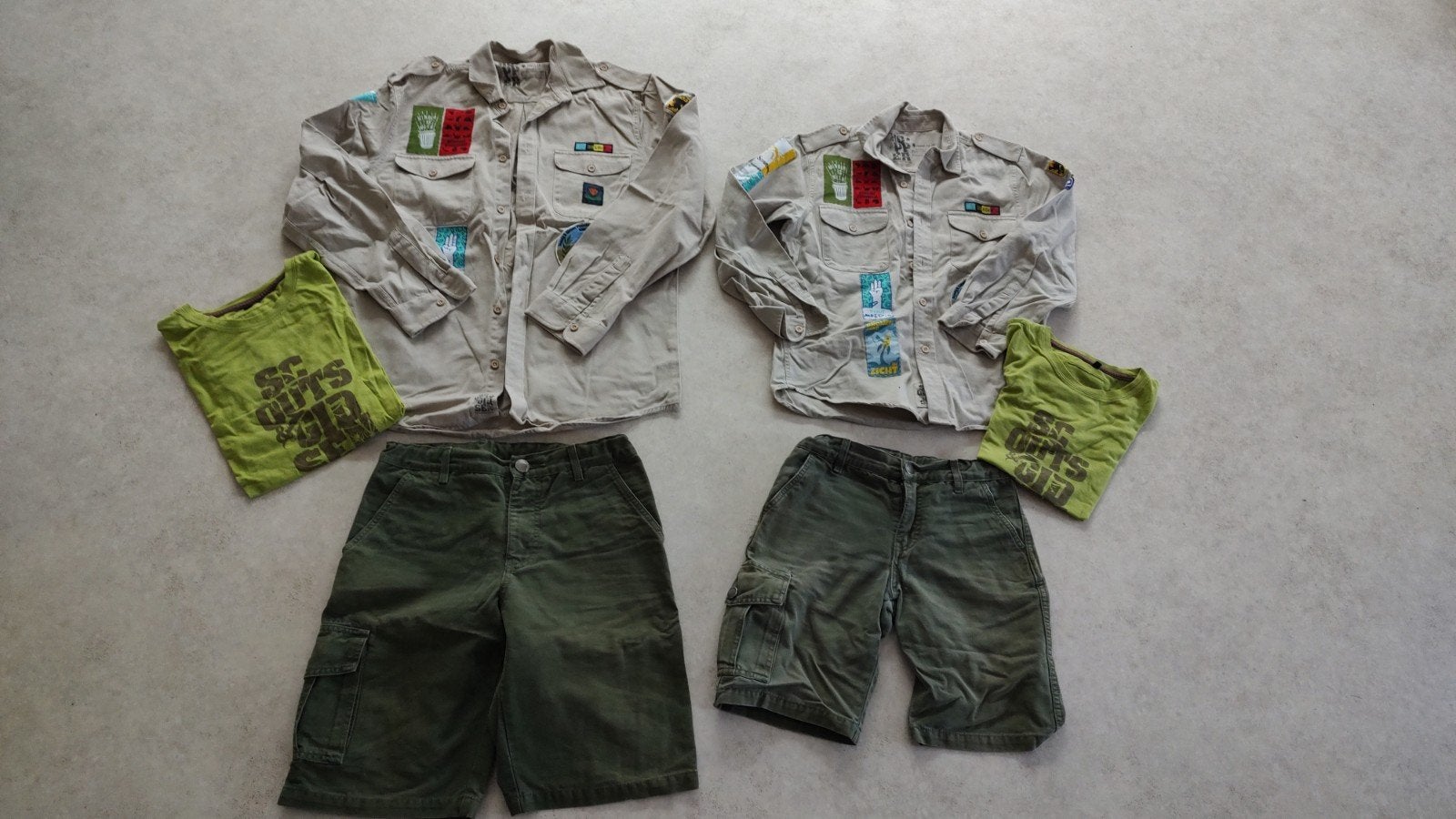 scouts outfit, Ophalen of Verzenden