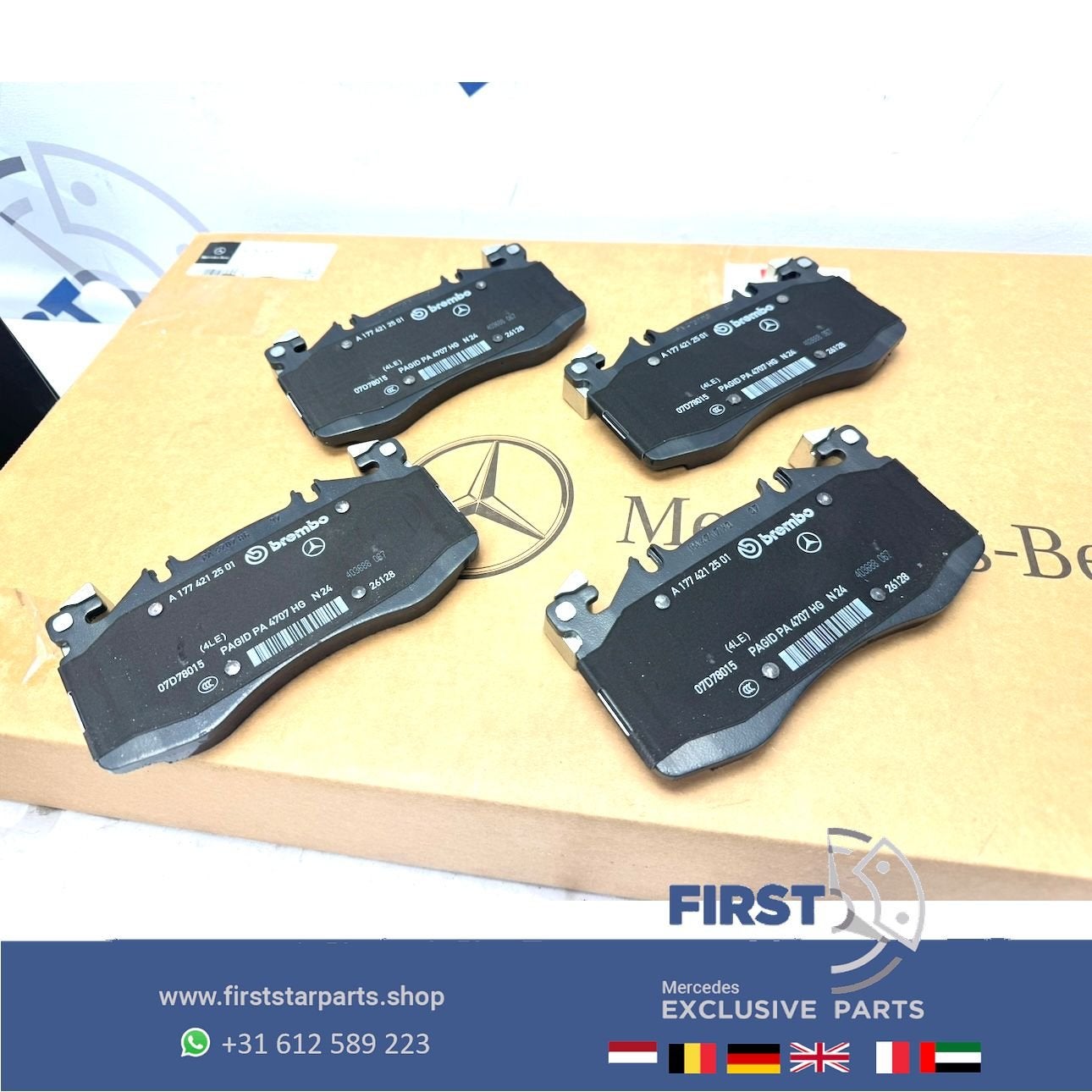 A0004202306 Mercedes REMBLOK SET A1774212501 35 45 AMG W177