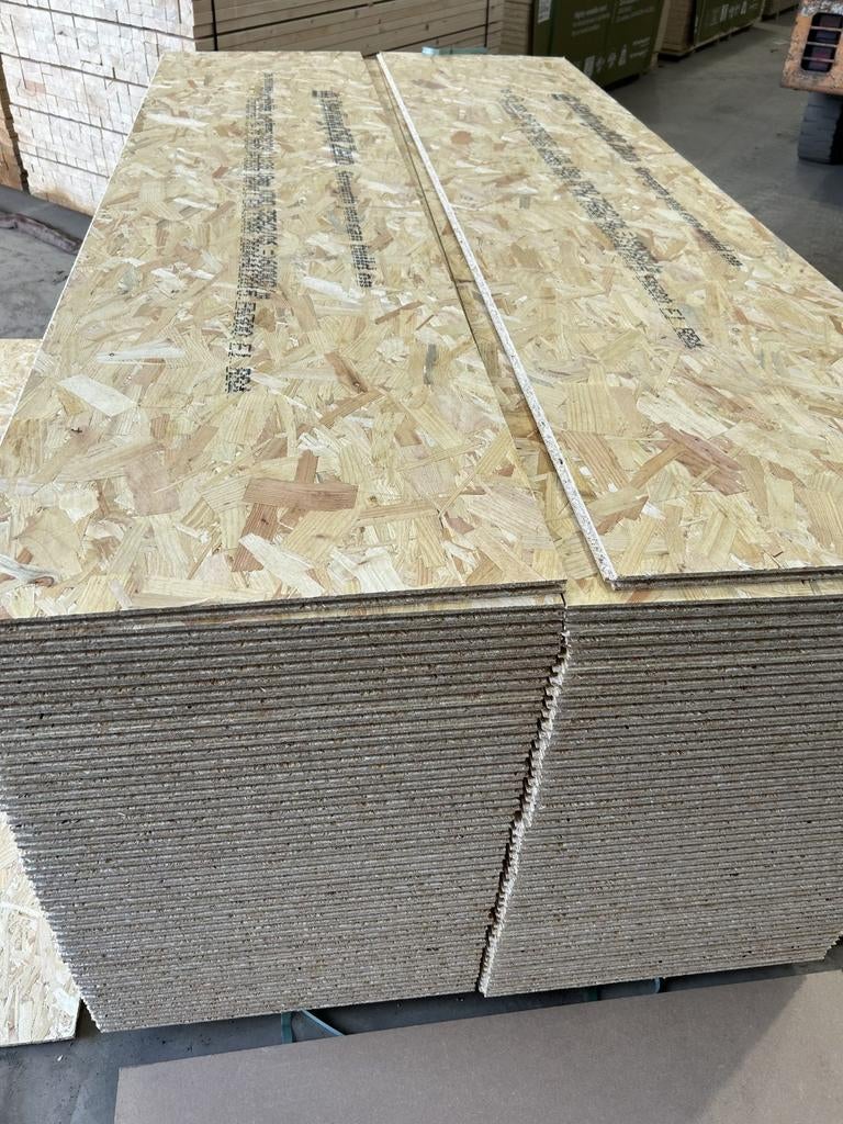 Osb platen  15x590x244.  En 12x590x244, Doe-het-zelf en Bouw, Platen en Panelen, Ophalen