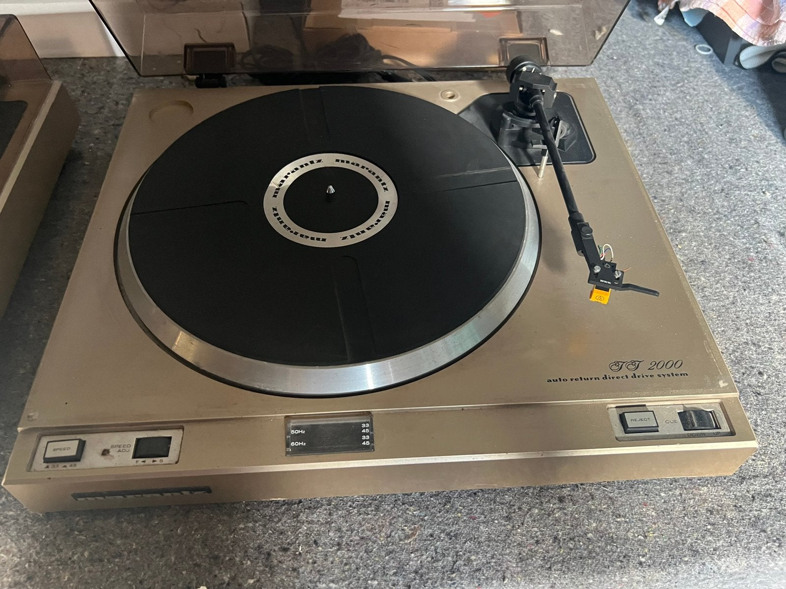 Marantz platenspelers, TV, Hi-fi & Vidéo, Tourne-disques, Autres marques, Tourne-disque, Enlèvement, Automatique