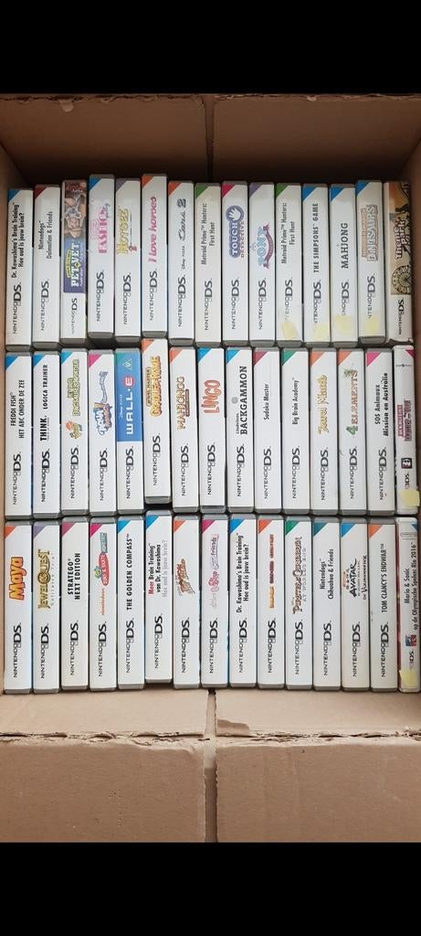 45 jeux complets Nintendo DS