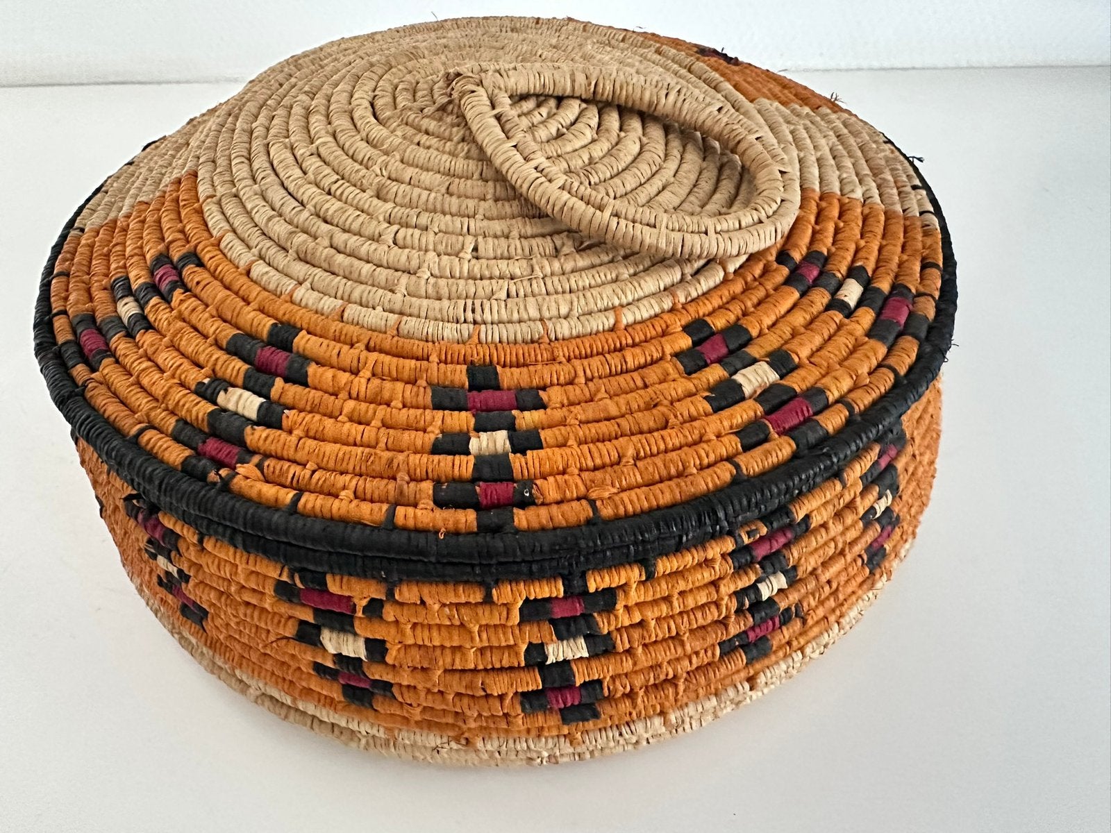 Affikaans Hausa mandje Nigeria van Antropoloog 1950, Afrika, Ophalen of Verzenden, Beeld