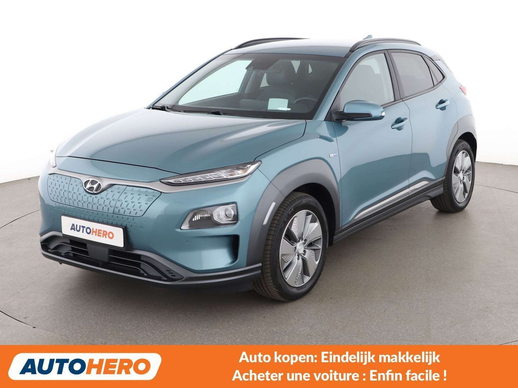 Hyundai KONA Electric drive 150 kW Premium 2WD, Autos, Cuir, Noir, 5 portes, 5 places