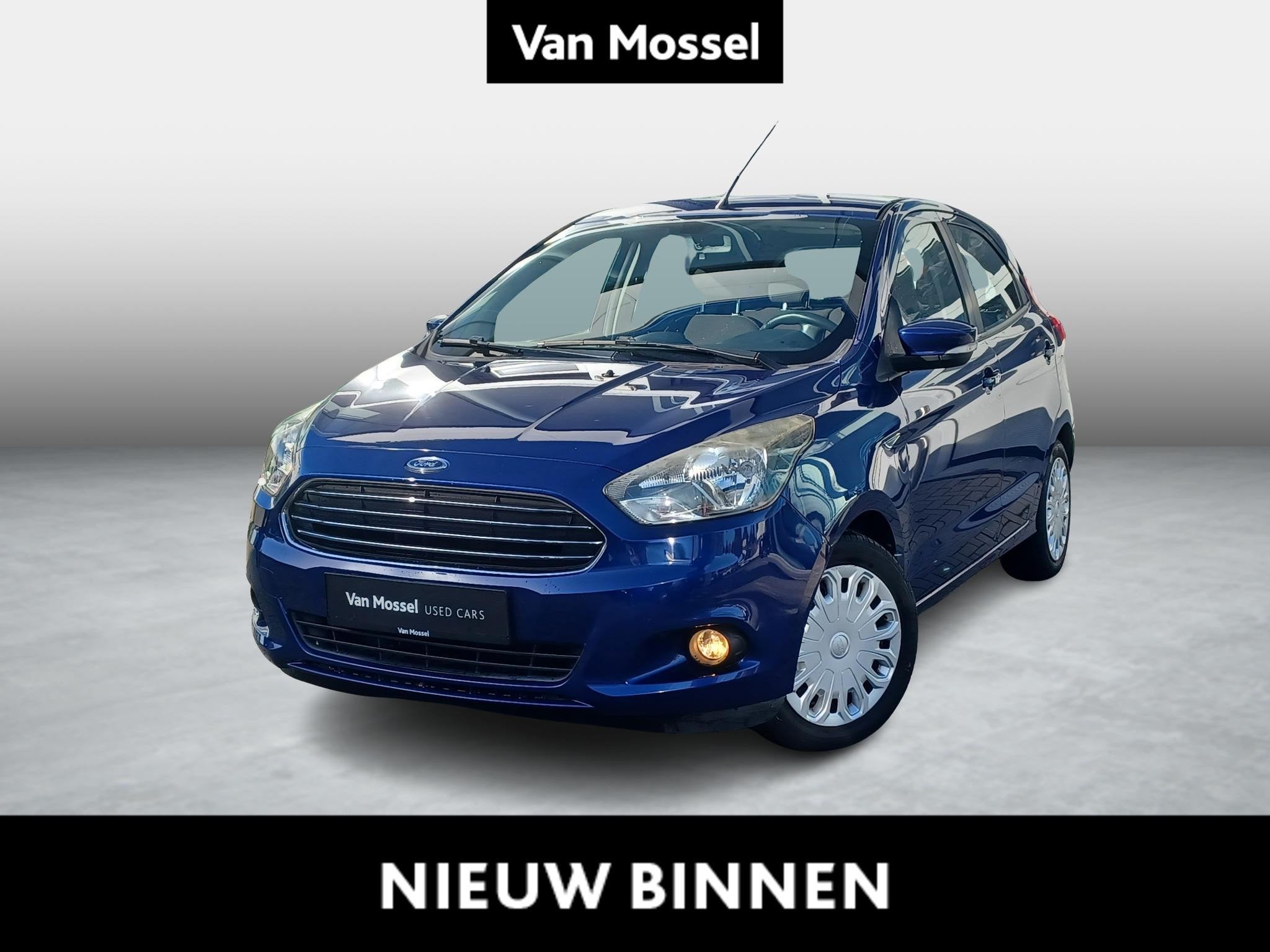 Ford Ka+ 1.2i 63kW Ultimate, Auto's, Voorwielaandrijving, 1005 kg, Stof, Gebruikt